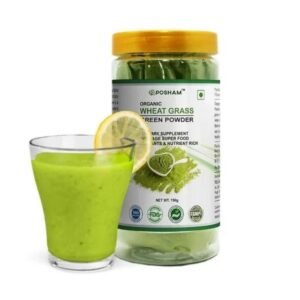 Posham Organic wheat grass Powder 150 grams