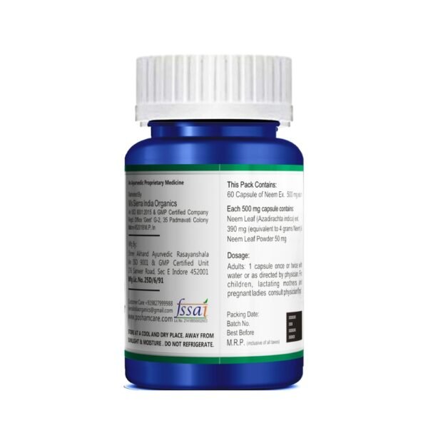 Posham Neem Extract Capsules