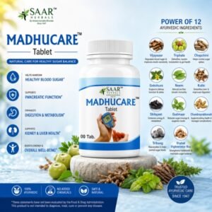 saar madhucare tabelt natural ayurvedic supplement