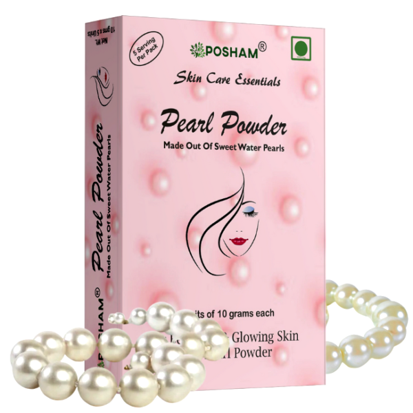 posham pearl powder for beautiful skin