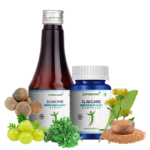 Posham Slimcare Combo- Slimcare Capsules and Syrup